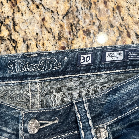 Miss Me Boot Cut Plain Pocket - Picture 4 of 8